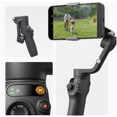 大疆/DJI OsmoMobile6 三腳架 手機(jī)云臺(tái)穩(wěn)定器 可折疊可伸縮自拍桿 智能跟隨三軸增穩(wěn)防抖